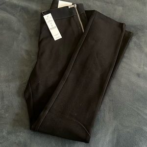 WHBM side zip cigarette pant
